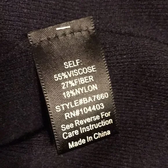 Blu Pepper Floral Embroidered Blue Sweater - Size Large - Picture 11 of 11